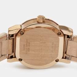 Burberry Rose Gold Plated Stainless Steel The City BU9235 Women's Wristwatch 26 mm