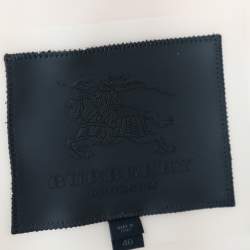 Pre Owned Burberry Prorsum Cream Sheer PVC Trench Coat S