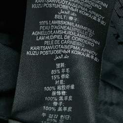 Burberry Prorsum Beige Wool Drill Mid-Length Coat XS