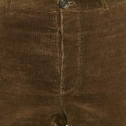 Burberry Prorsum Khaki Green Corduroy Pants M 