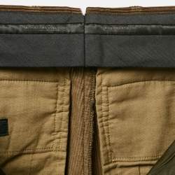 Burberry Prorsum Khaki Green Corduroy Pants M 