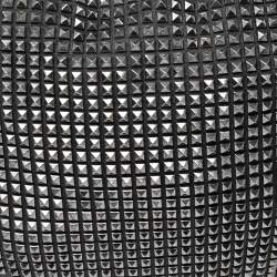 Pre Owned Burberry Black Studded Leather Hoxton Hobo