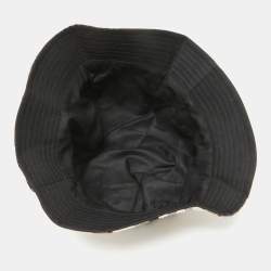 Pre Owned Burberry Beige Vintage Check Cotton Bucket Hat