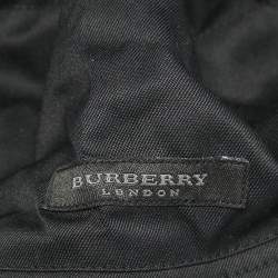 Pre Owned Burberry Beige Vintage Check Cotton Bucket Hat