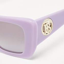 Burberry  Brown Purple Acetate BE 4345 3941/11 Square  Sunglasses
