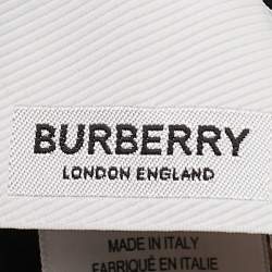 Burberry Monogram Print Silk Bow-Tie Baseball Cap S/M