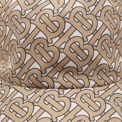 Burberry Monogram Print Silk Bow-Tie Baseball Cap S/M
