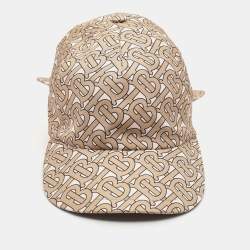 Burberry Monogram Print Silk Bow-Tie Baseball Cap S/M