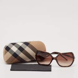 Burberry Tortoise Brown Gradient  B 4107 Oversized Sunglasses