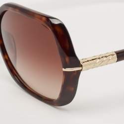 Burberry Tortoise Brown Gradient  B 4107 Oversized Sunglasses