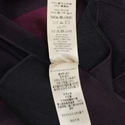 Burberry Purple Modal and Silk Scarf