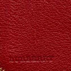 Burberry Red Leather Zip Around iPad Case