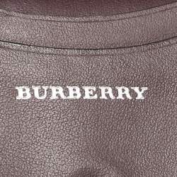 Burberry Pink Leather Motif Card Case Bag Charm