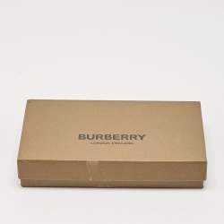 Pre Owned Burberry Black Gorilla Print Silk Square Scarf