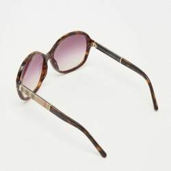 Pre Owned Burberry Tortoise Brown Gradient B 4178 Oversized Sunglasses