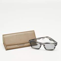 Pre Owned Burberry Grey/Black B 4403 Square Sunglasses