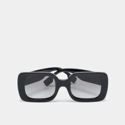 Pre Owned Burberry Black Gradient B 4327 Square Sunglasses