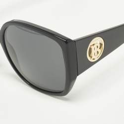 مملوكة مسبقًا Burberry Black B 4290 TB Oversized Sunglasses