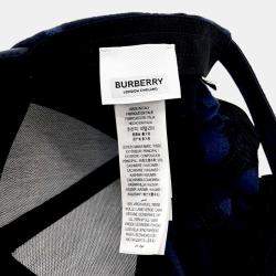 مملوكة مسبقًا Burberry Blue Wool cap hat
