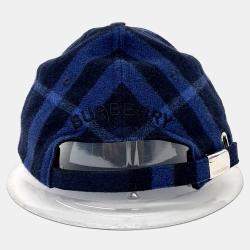 مملوكة مسبقًا Burberry Blue Wool cap hat