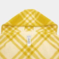 Pre Owned مئزر بربري بقلنسوة صفراء