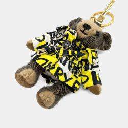 مملوكة مسبقًا سلسلة مفاتيح ودلاية حقيبة بربري الدب توماس