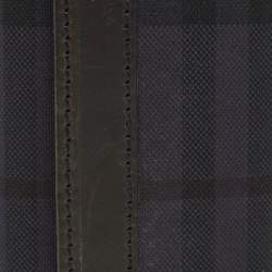 مملوكة مسبقًا Burberry 6 Key Case Holder Black/Navy Blue Haymarket Nylon and Leather