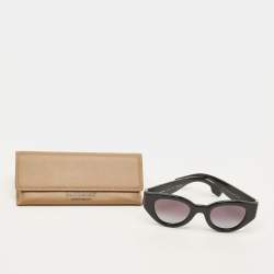 مملوكة مسبقًا Burberry Black Gradient B 4390 TB Cat Eye Sunglasses   