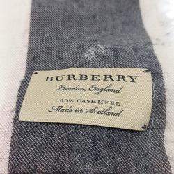 مملوكة مسبقًا Burberry cashmere shawl and scarf