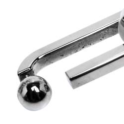 مملوكة مسبقًا أقراط بربري بحليات سلسلة متدلية طويلة فضية اللون