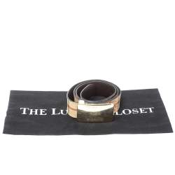 Pre Owned حزام بربري كانفاس كاروهات هايماركت بيج 100 سم