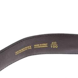 Pre Owned حزام بربري كانفاس كاروهات هايماركت بيج 100 سم