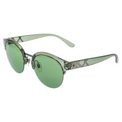 Burberry Green Novacheck/ Green B 4241 Clubmaster Sunglasses