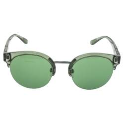 Burberry Green Novacheck/ Green B 4241 Clubmaster Sunglasses