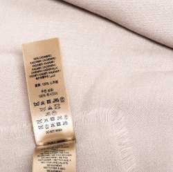 Pre Owned وشاح بربري كشمير بيج خفيف