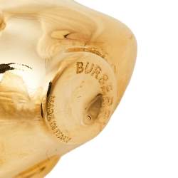 Pre Owned أقراط بربري دول مطلية ذهب متدلية