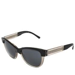 مملوكة مسبقًا Burberry Black/ Dark Grey BE-4206 Cat Eye Sunglasses
