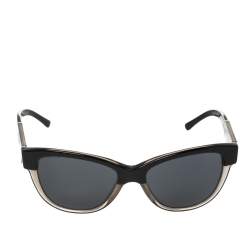 مملوكة مسبقًا Burberry Black/ Dark Grey BE-4206 Cat Eye Sunglasses