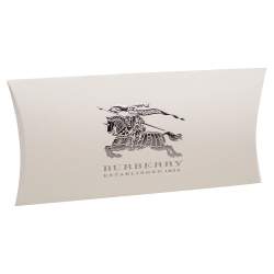 Pre Owned Burberry Multicolor Graffiti Print Silk Square Scarf