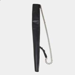 مملوكة مسبقًا Burberry Black Leather Umbrella Case