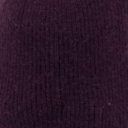 Burberry Purple Knit Cashmere Beanie