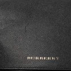 Burberry Black Leather Tablet Sleeve 