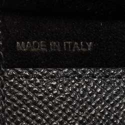 Burberry Black Leather Tablet Sleeve 