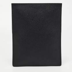 Burberry Black Leather Tablet Sleeve 