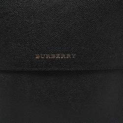 Burberry Black Leather Tablet Sleeve 