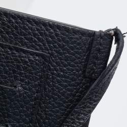 Pre Owned Burberry Black Leather Anne Phone Case Crossbody Bag