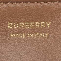 Pre Owned Burberry Beige Quilted Leather AirPods Pro Case 