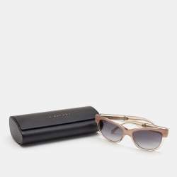 مملوكة مسبقًا Burberry Light Pink 3560/8G Gradient Cat Eye Sunglasses