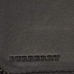 Burberry Black Leather Tablet Case