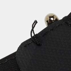 Pre Owned Burberry London Check PVC and Leather Buckle Belt 85CM